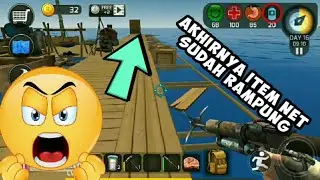 Raft Ocean Survival - Akhirnya jadi juga Item Net nya #4