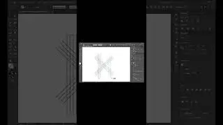 Gridline M Letter logo in Adobe Illustrator #adobeillustrator #logodesign #shorts #graphicdesign