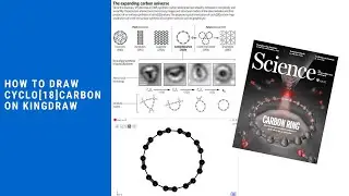 KingDraw| How to use KingDraw to draw Cyclo[18] carbon