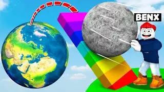 Ich WERFE meine KUGEL 458´327´875 METER - Roblox