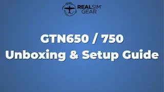 GTN650 GTN750 Unbox, Setup, & Demo - X Plane 12