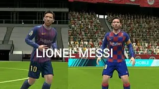 FIFA MOBILE 19 vs FIFA MOBILE 20 FC Barcelona Player Faces COMPARISON