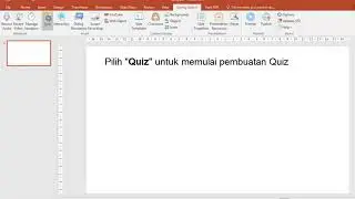 Tutorial opsi pembuatan quiz di ispring