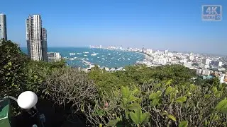 Тайланд  Паттайя  Supalai condo  Холм Пратамнак  Курица с рисом  4K