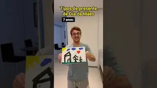 TIPOS DE PRESENTE DE DIA DAS MÃES