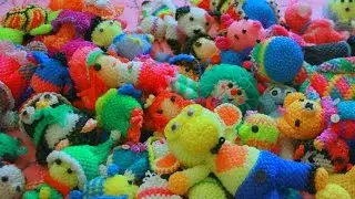 Мои фигурки из резинок (Лумигуруми)