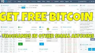 Get FREE Bitcoins, Dash, and Thousands in other small Altcoins from YoBit | NO CATCH