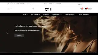 Responsive Shop Website Using Bootstrap V5.3 | Bootstrap 5 Responsive Website Design