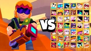 BUSTER vs ALL BRAWLERS | Brawl Stars