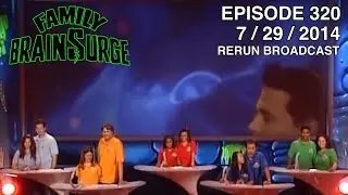 [ GAME SHOW LOST MEDIA ] Family Brainsurge 320 (FULL EPISODE)