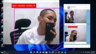 Deteksi Maling Send terkirim ke Telegram - OpenCV Python Project