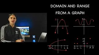 MCR3U Grade 11 Functions - Domain and Range from a Graph