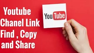 How to Find your YouTube Channel URL Link on Phone and Mobile