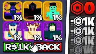 I Spent $10,000 Robux In Dungeon Quest!
