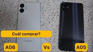 CUAL COMPRAR?  [ Samsung a06 vs Samsung a05 ] test de rendimiento