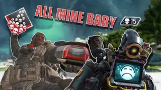 STEALING MY TEAMMATES 20 BOMB IN APEX LEGENDS