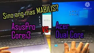 AsusPro p1440fa Core i3 vs Acer Celeron Dual Core | Speedtest Comparison