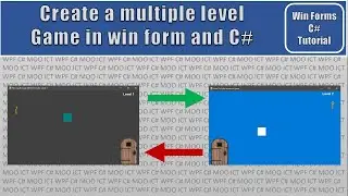 C# Tutorial - How to add multiple levels to a windows form game in visual studio
