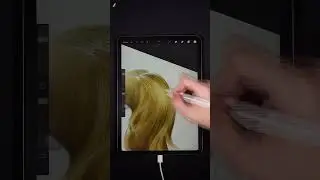 Procreate Hair Coloring Techniques Using Color Blend Mode ✨️ 