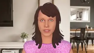 REALISTIC CHARACTER  LIP SYNC ( REALTIME MOTION CAPTURE, VMAGIC MIRROR ). 