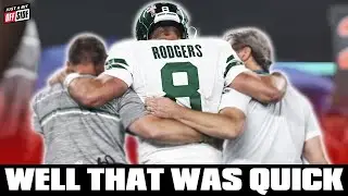 Aaron Rodgers Season is Over | New York Jets