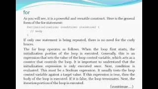 Iteration Statements - Java  (do-while, for, Control Variables, Comma, Variations, Nested Loops)
