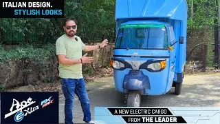2024 Piaggio Ape FX MAX | 120km Range | Full Review #Racewithelectric