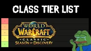 [WoW SoD] BEST Specs In Season of Discovery | Class Tier List | Leveling, PvE, PvP