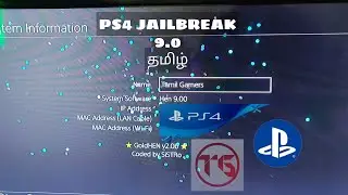 #PS4 #Jailbreak 9.0 Tamil #Guide