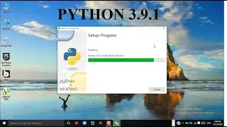 How to install python 3.9.1 on windows 10 | 64 bit