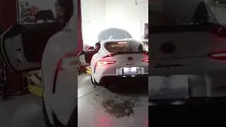 2021 A90 Supra 2.0 Downpipe+Tomei
