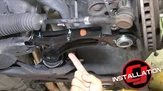 Mustang Ford Performance Front Lower Control Arm Upgrade Kit 2005-2010 Installation