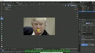 Blender 2 8 Tutorial, Donald, Trump, Face, Head, Character Head, Modeling, UV, Texture, Beginner, Ee