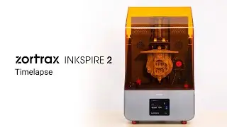 Timelapse of 3D Printing a Gear Housing on Zortrax Inkspire 2