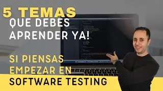 Quieres empezar tu camino hacia el Software Testing?,  mira esto...