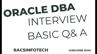Oracle DBA Fresher and L1 Basic Interview Question and Answers