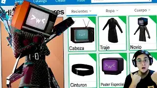 CREAMOS EL PERFIL DE LA TV WOMAN DE SKIBIDI TOILET EN ROBLOX | JehxTp