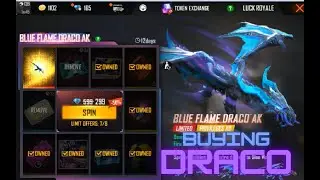 buying draco skin in free fire | but in last not record video | by BARFILA FF
