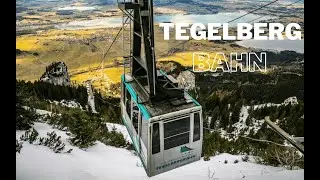 TegelbergBahn (Cable car) in Füssen, Germany.