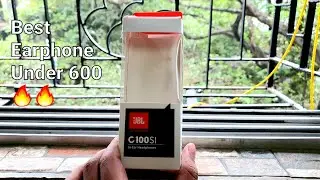 JBL C100SI In ear earphone overview | Best earphone under 600