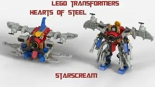 LEGO TRANSFORMERS Hearts of Steel Starscream By BX Brix
