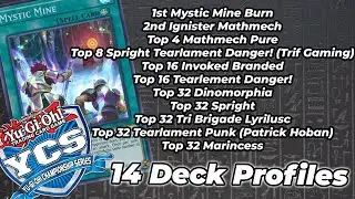 Mystic Mine BAN ??? YCS Rio de Janeiro 2022 Deck Profiles