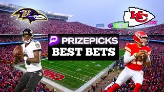 NFL PRIZEPICKS | RAVENS VS CHIEFS PROP PICKS | 9/5/2024