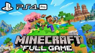 Ultimate Minecraft PS4 Pro Edition | FULL GAME Playthrough | No Commentary