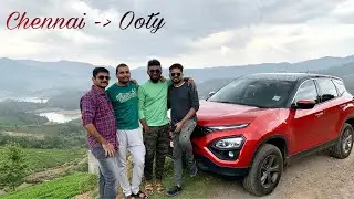 Tata Harrier XT plus | Travel Vlog #1 - Chennai to Ooty - Tamil