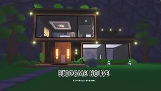 Adopt me Biodome House SPEED BUILD  Exterior Design ✨ Roblox Adopt me!