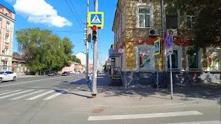 Старинные дома на улице Кутякова в Саратове