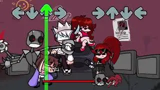 Robot Stuff  FNF Termination But Tactie Vs QT & KB ft  Trake & GF FNF Termination But Tactie Sings