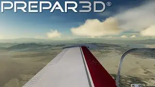 P3Dv5 - FIRST LOOK PREPAR3D V5 | ORBX + A2A BONANZA