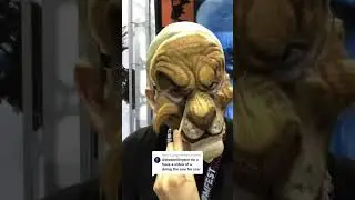 Replying to @gregjones167 the makeup process for Scar